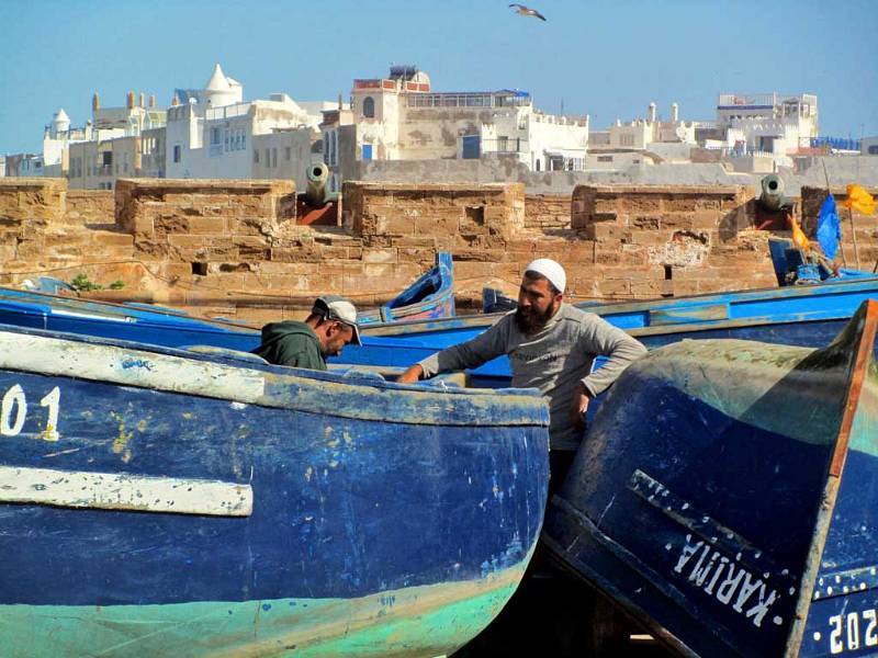 Morocco Tour, Essaouira Fishing Boats