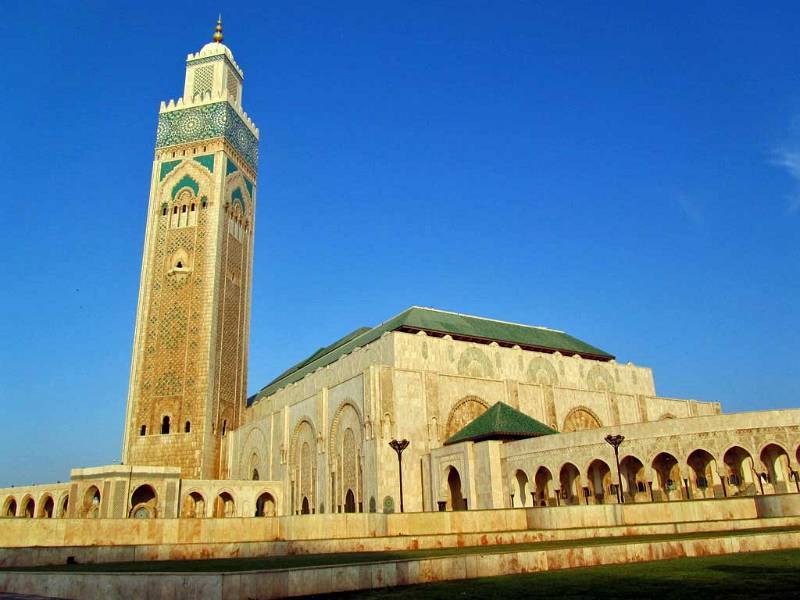 Morocco, Hassan II Mosque, Casablanca