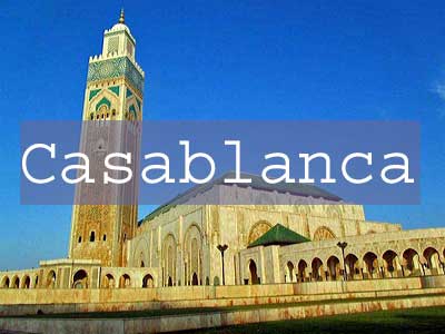 Casablanca Page Title, Hassan II Mosque