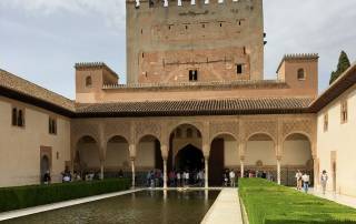 Court of the Myrtles, Alhambra Tour, Granada
