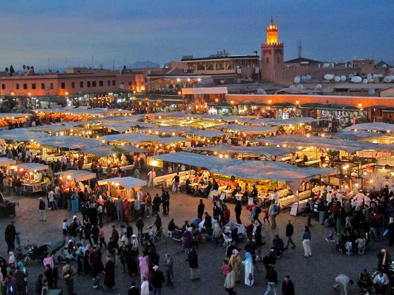 Djemaa el Fna, Visit Marrakech, Morocco
