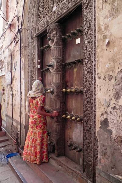 Elephant Door, Stone Town, Zanzibar Tour