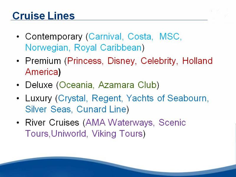 Ocean Cruising, First Time Cruising, Cruise Lines