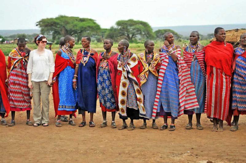Maasai Women, Tracie, Amboseli Safari