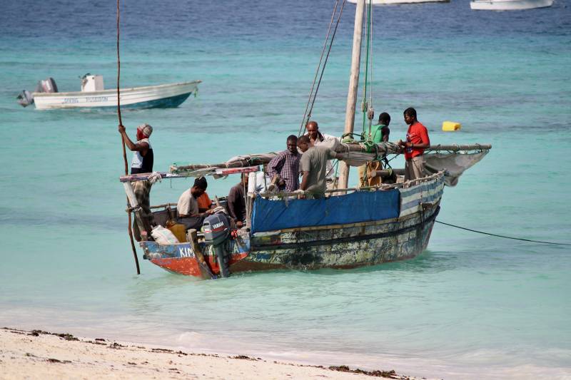 Nungwi Beach, Fishing Dhow, Zanzibar Tour