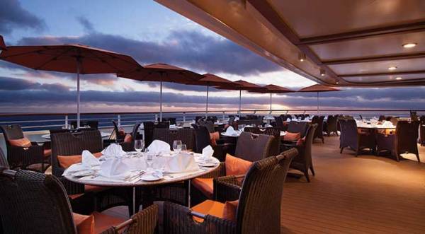 Oceania Cruises, Terrace Cafe Patio