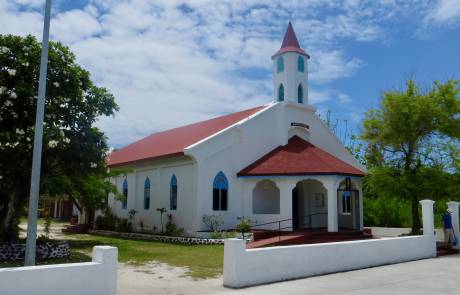 Church, Main Street, Rotoava, Fakarava Shore Excursion