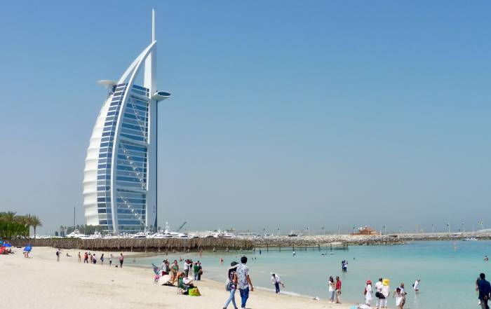 Emirates Visit, Burj al Arab, Jumeirah Beach