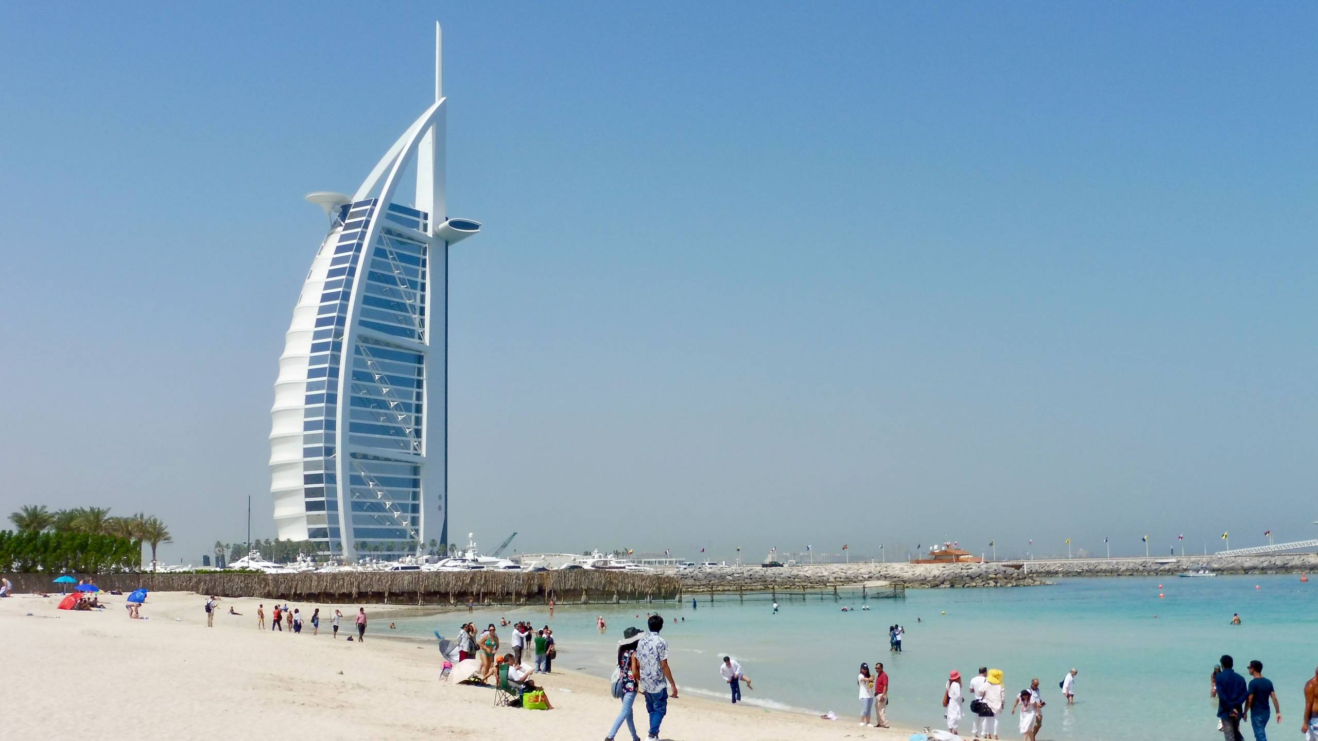 Emirates Visit, Burj al Arab, Jumeirah Beach
