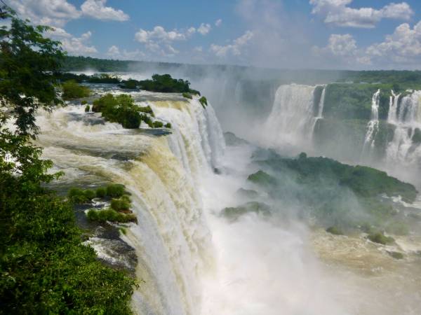 Iguaçu Falls, Top of Brazilian Side