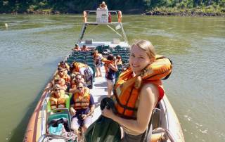Kathryn, Iguazú River Cruise, Iguazú Falls Argentina Visit