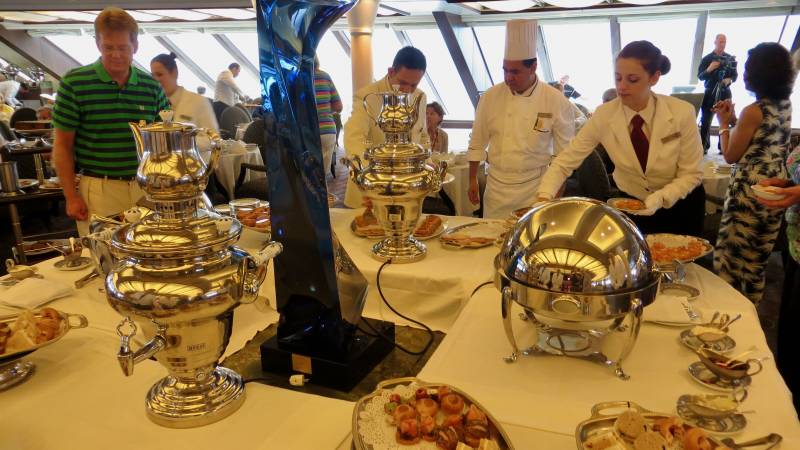 Oceania Marina Review, Afternoon Tea