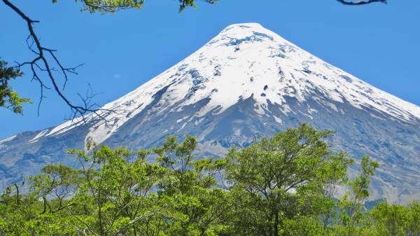 Osorno Volcano from Petrohue Falls, Puerto Montt Shore Excursion