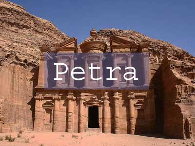 Petra Title Page, Monastery