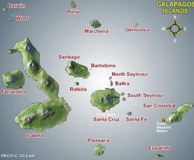 The Galapagos Map