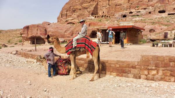 Tim's Camel Ride, Petra, Joran Tour