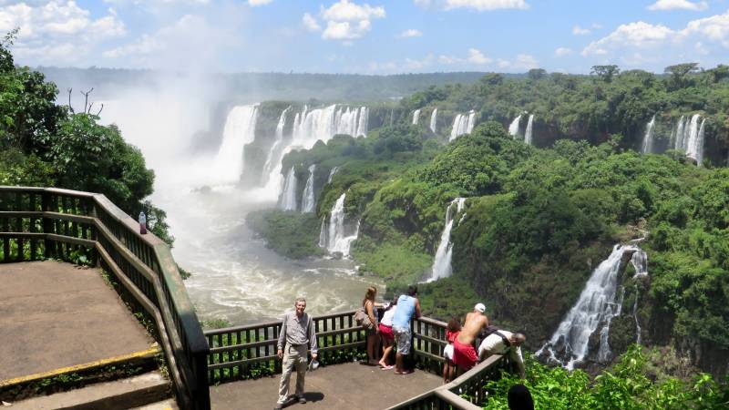 Tim, Iguaçu Falls Brazil Visit, Viewpoint Pathway