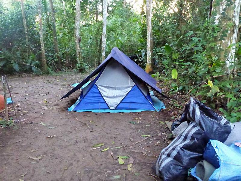 Camp Site, Tambopata River Expedition