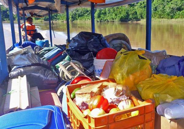 Camping Supplies, Tambopata River Expedition