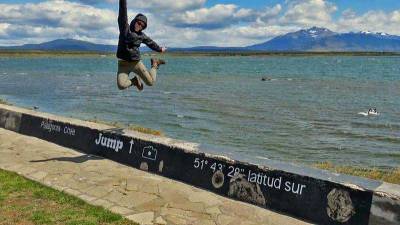 Kathryn, Jump Here, Visit Puerto Natales