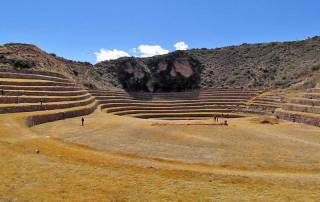 Moray Inca Ruins Interior, Maras Moray Day Trip