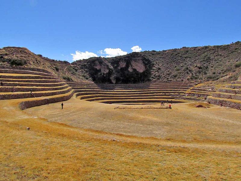 Moray Inca Ruins Interior, Maras Moray Day Trip