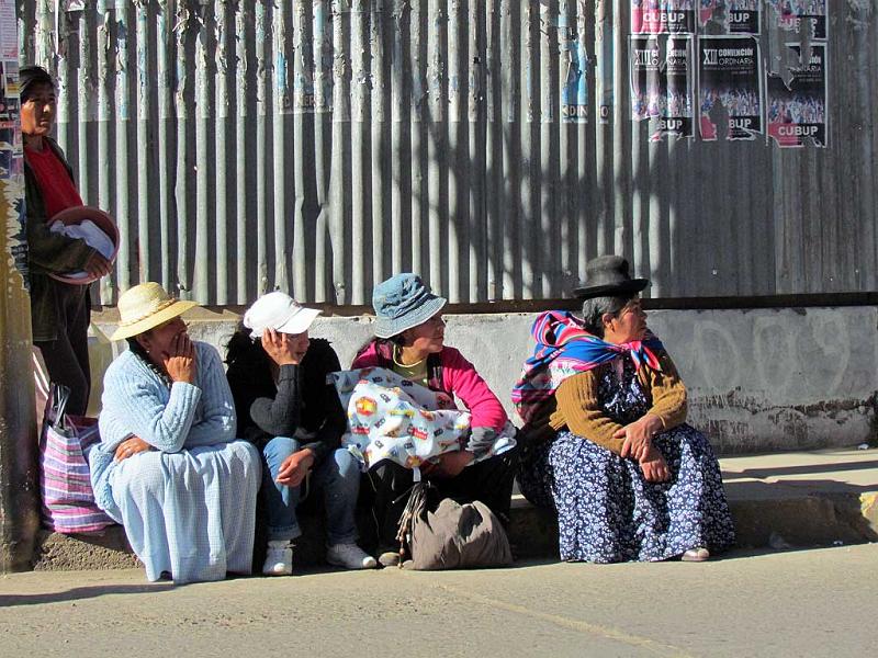 Puno Parade Route Spectators, Altitude Sickness in Puno