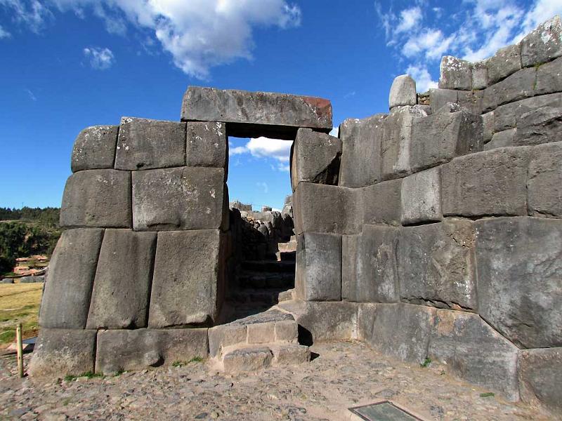 Stone Cross Beam, Sacsayhuaman Visit Inca Ruin