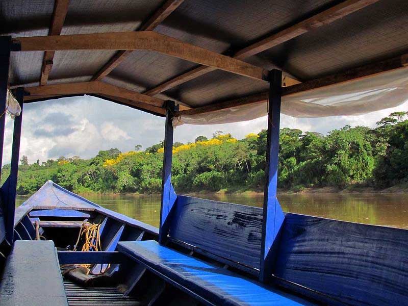 Tambopata River, Wooden Boat