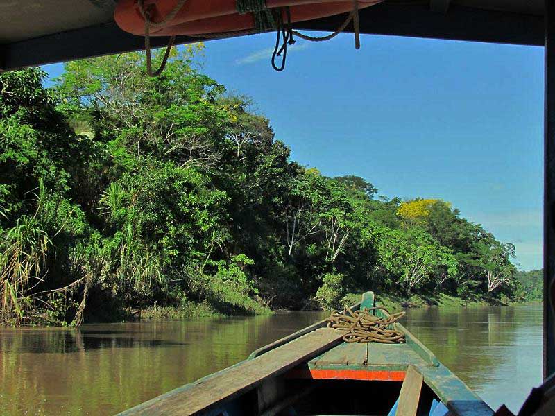 Wooden Boat, Tambopata River Adventure