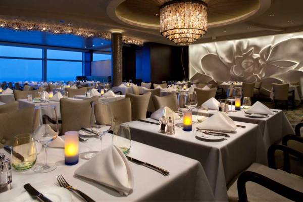 Blu Restaurant, Celebrity Cruises