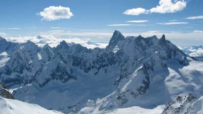 Grandes Jorasses, Chamonix Mont-Blanc Massif