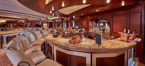 Mid Ship Lounge, Queen Victoria, Cunard Line
