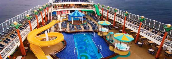 Pool Deck, Norwegian Jewel, Norwegian Cruise Line