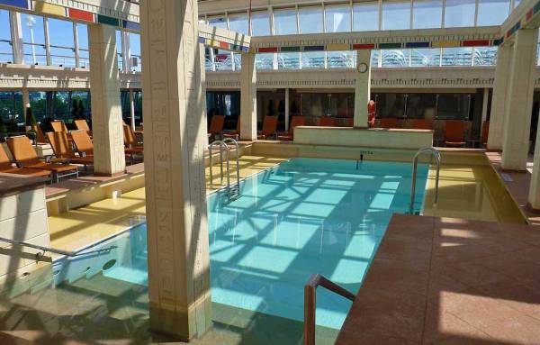 Solarium Pool, Retractable Roof, Rhapsody of the Seas Tour