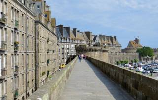 St Malo Ramparts, City Wall, St Malo, Mont St-Michel Day Trip