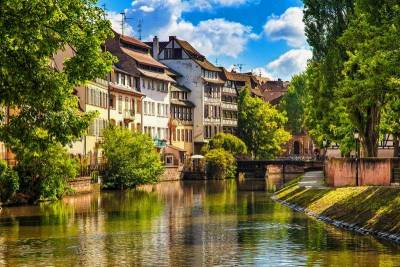 Strasbourg, Alsace, Canal Boating France