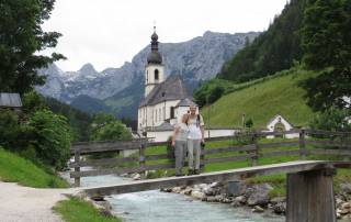 Tim and Viki, Parish Church of St Sebastian, Ramsau, Berchtesgaden Visit