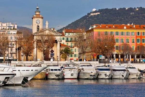Yachts, Port Lympia, Visit Nice, France