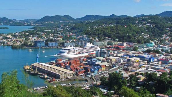 Castries, Cruise Ship Terminal, Visit St Lucia