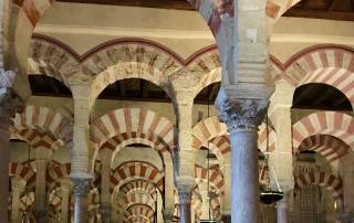 Columns, Cordoba Cathedral Mosque, Seville Córdoba Ronda Tour