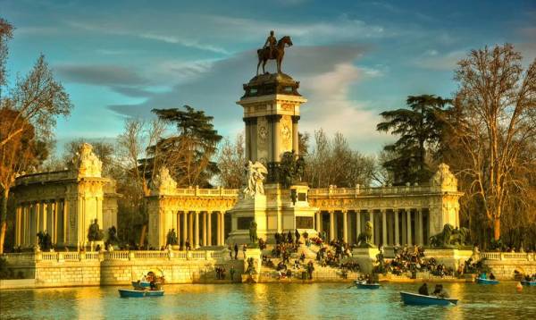 King Alfonso Monument, Retiro Park, Visit Madrid