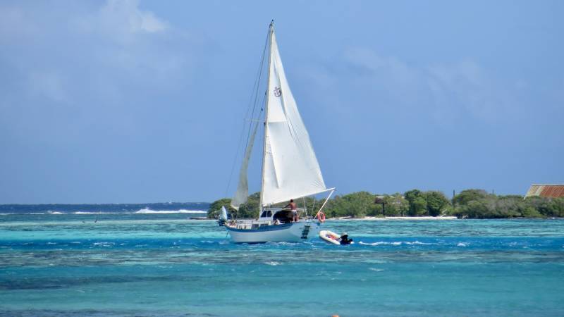 Sail Boat, Moorea Reef, Visit Moorea