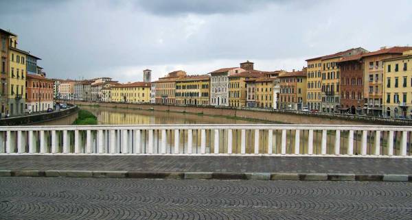Arno River, Pisa Self Guided Tour