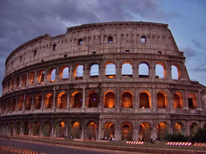 Colosseum at Night, Visit Rome