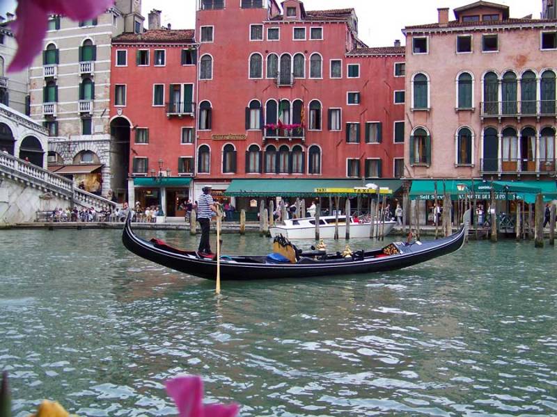 Grand Canal Gondolier, Venice Self Guided Tour, Italy