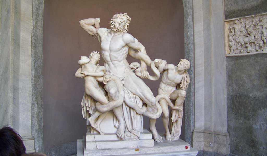 Laocoön and his Sons, Vatican Museums, Two Days in Rome