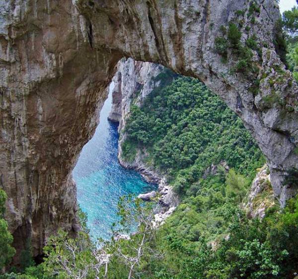 Natural Arch, Arco Naturale, Visit Capri