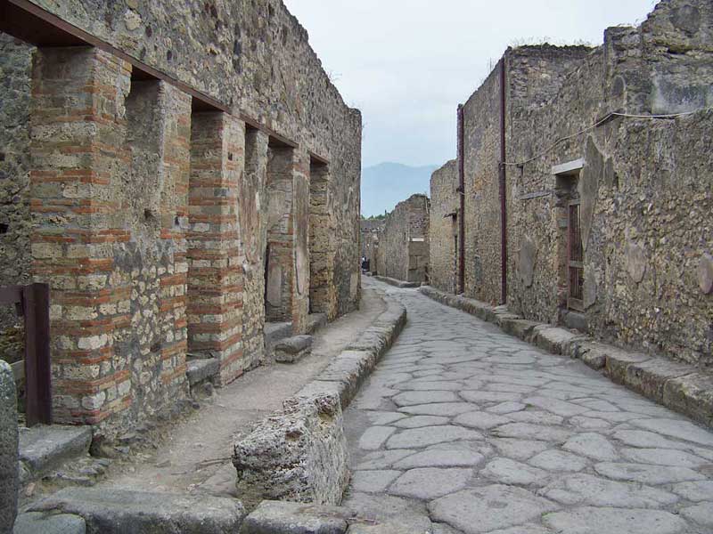 Pompeii Street, Pompeii Day Trip
