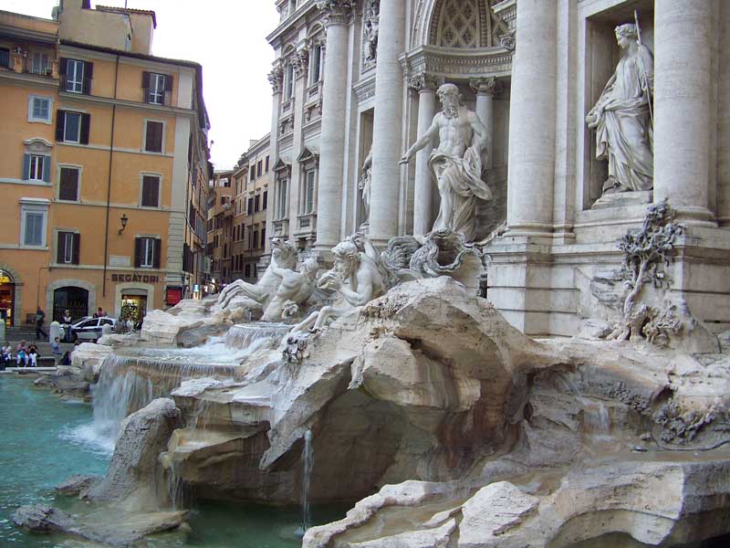 Trevi Fountain, Two Days in Rome